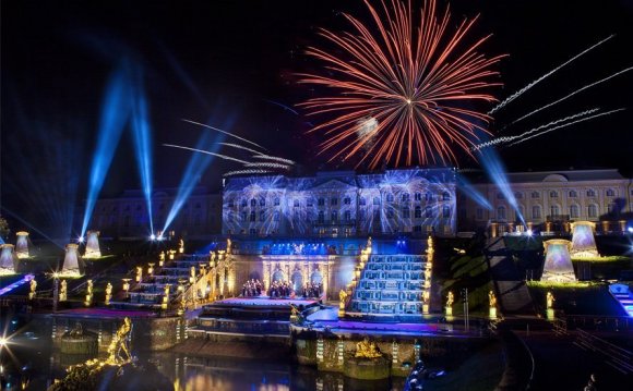 Петергоф Открытие Фонтанов