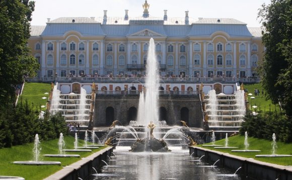Работа Фонтанов в Петергофе